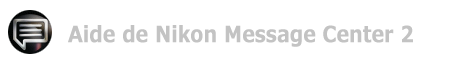Aide de Nikon Message Center 2